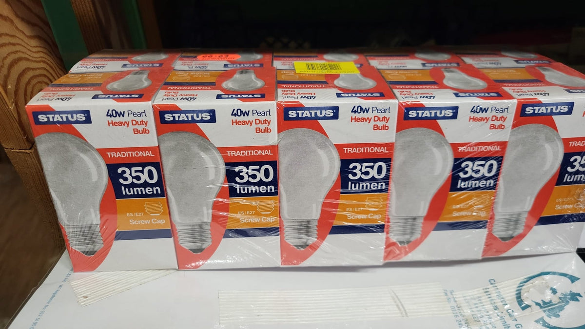 40w Bulb Pearl Bulb ES (Screw Bulb)