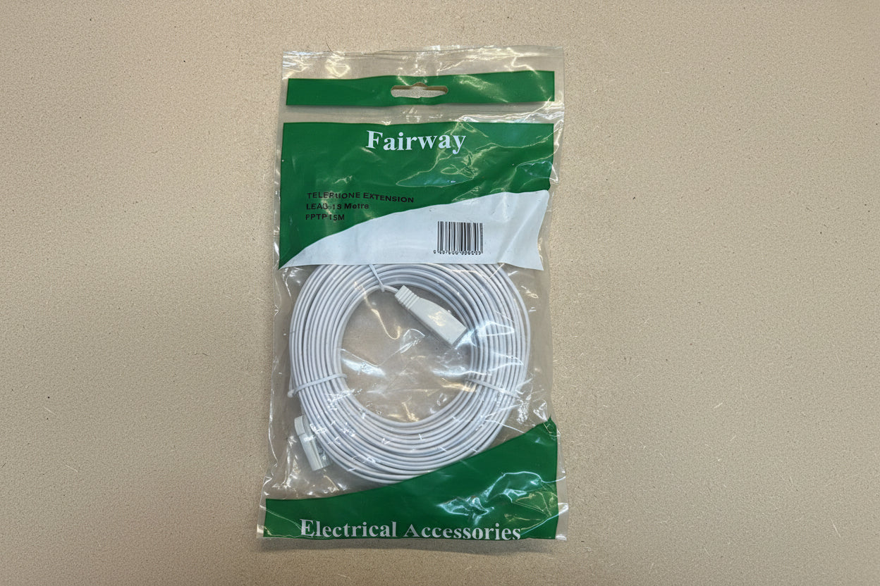 Telephone Extension Cable 15m (FPTP15M)