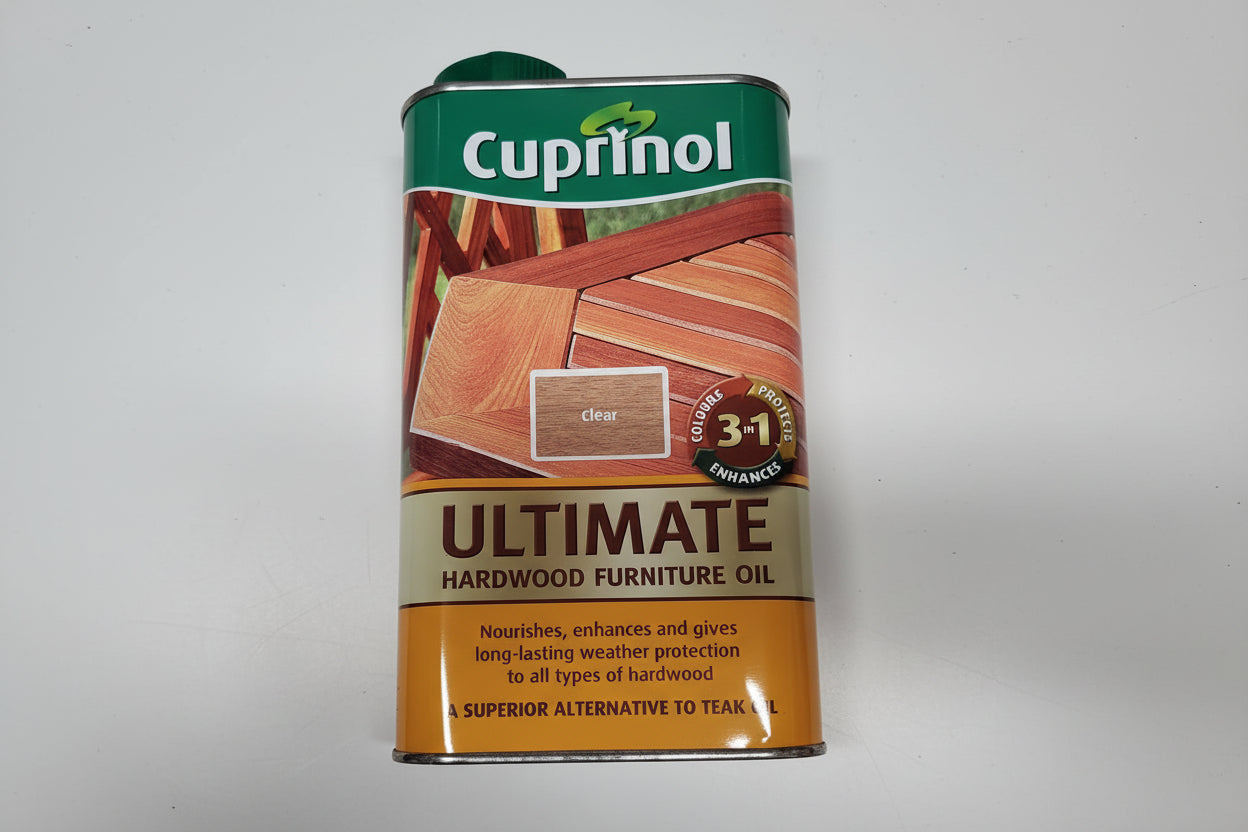 Cuprinol Clear Ultimate Hardwood Furniture Oil 1L