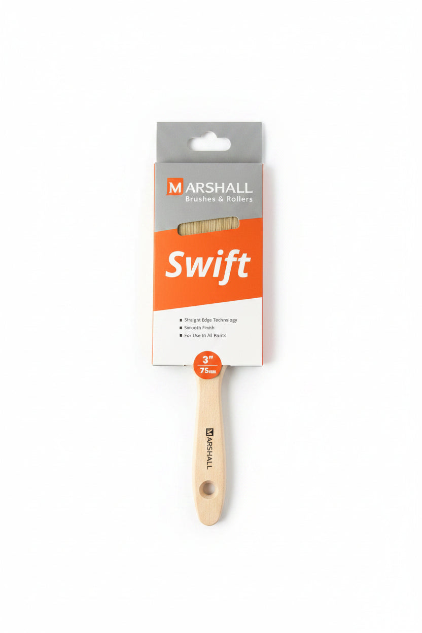 Swift Professional Paint Brush Range - 12mm - 75mm (1/2in - 3in)