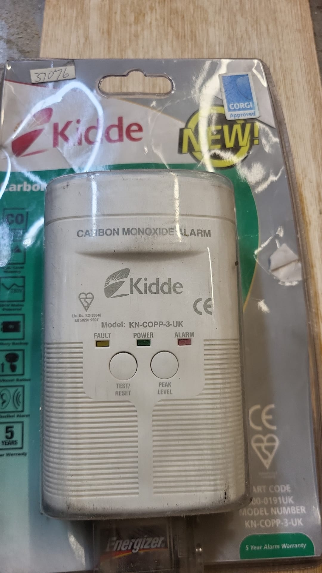 Kidde Carbon Monoxide Detector