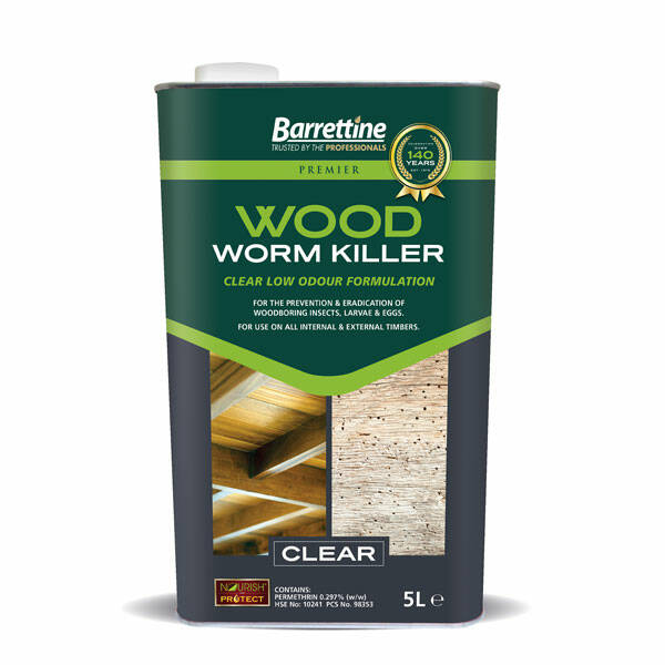 Barrettine Wood Worm Killer - 250ml