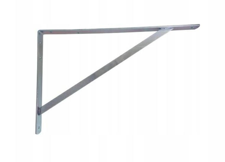 Metal shelf Bracket 500 x 325mm Zinc Plated