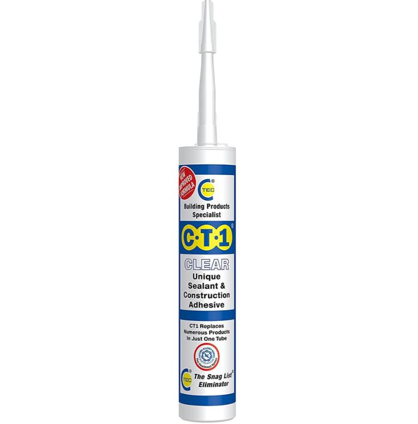 CTEC CT1 Adhesive & Sealant 290ml Clear
