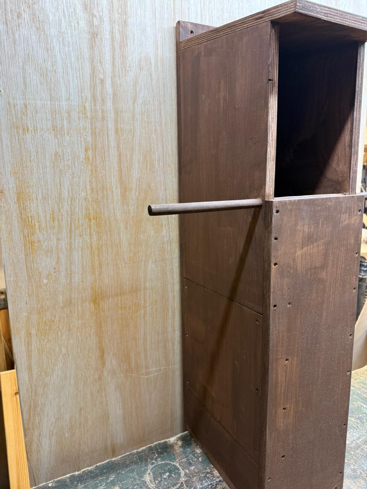 Handmade Wooden Tawny Owl Upright Nesting Box