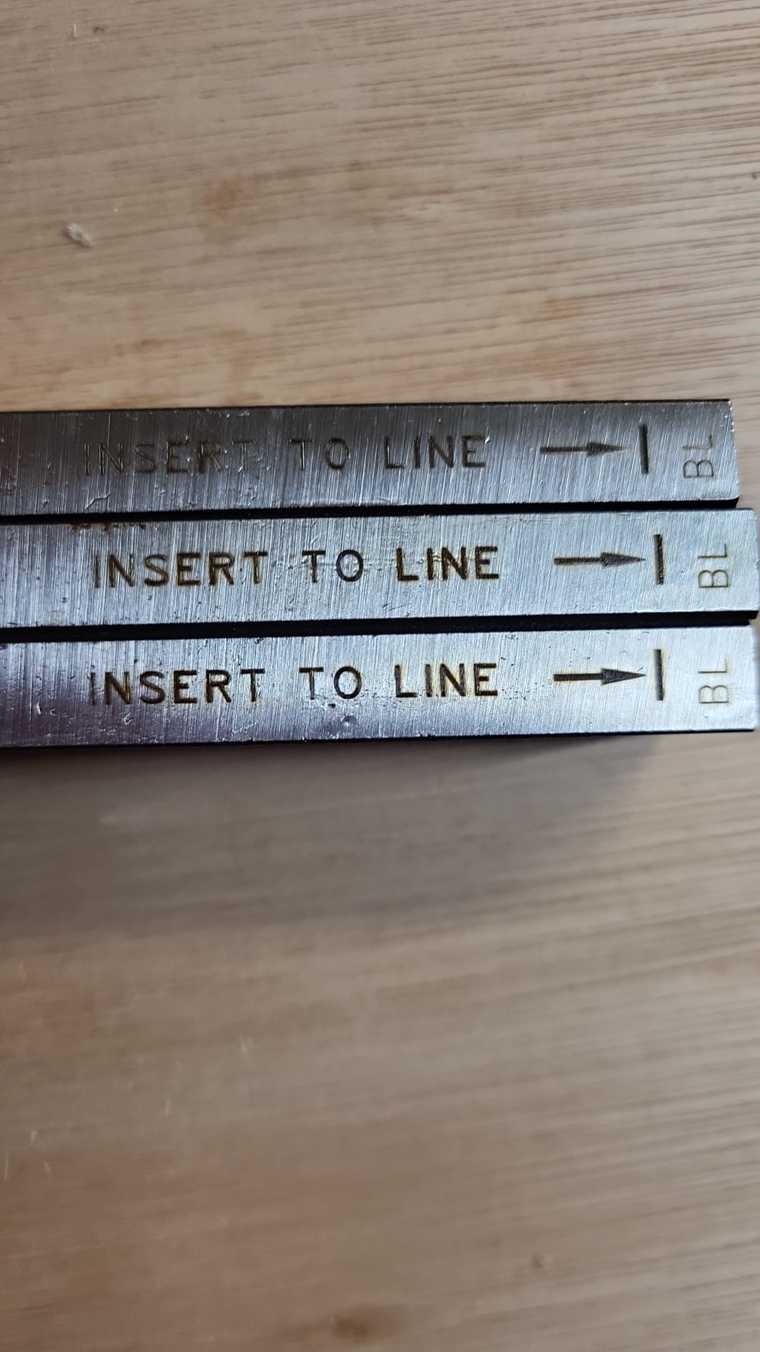 Rigid Threading Machine Dies 1/2 - 3/4in BSPT 18951 (No 3 Missing)