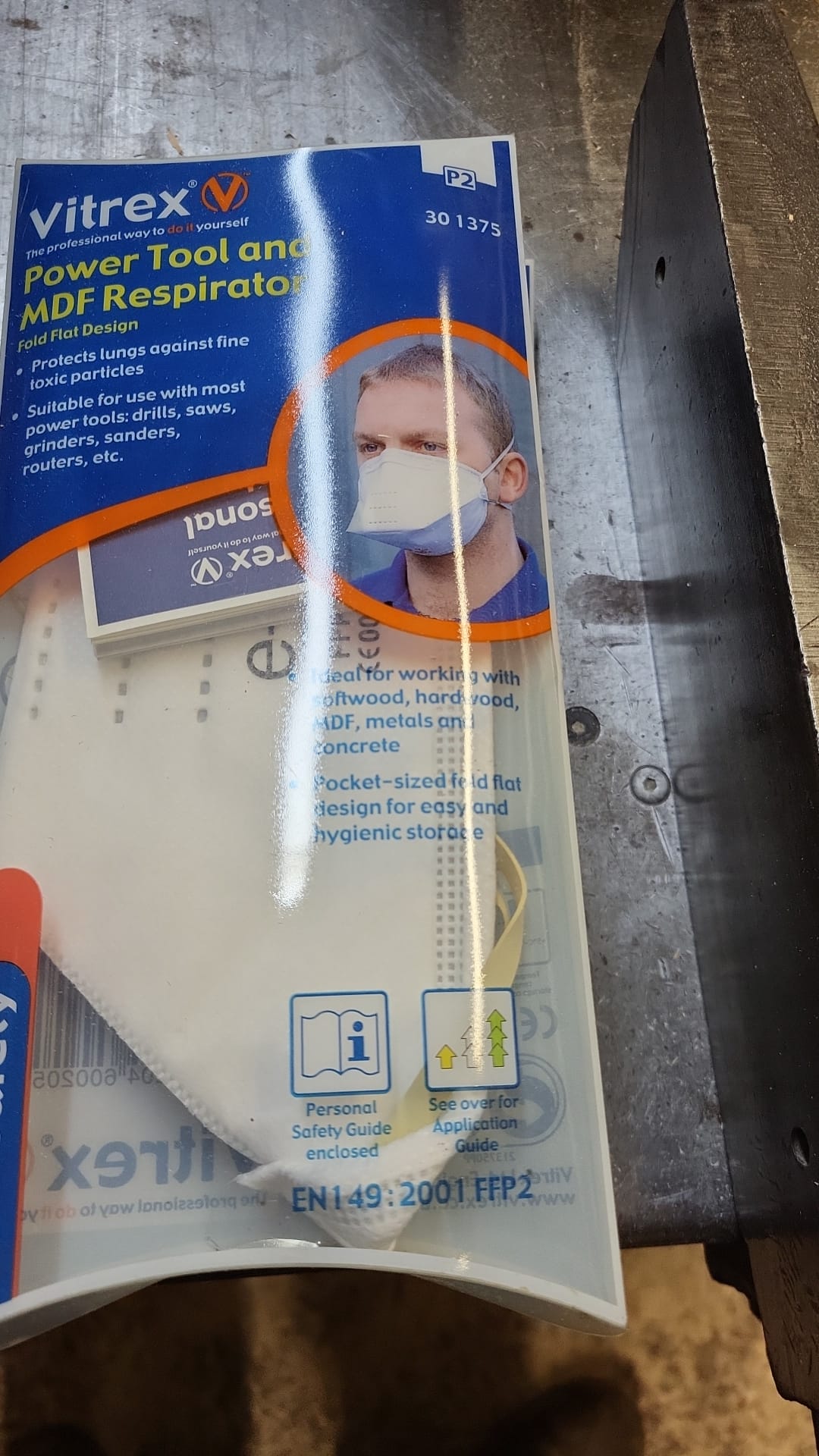 Vitrex Power Tool & MDF Respirator (30 1375)