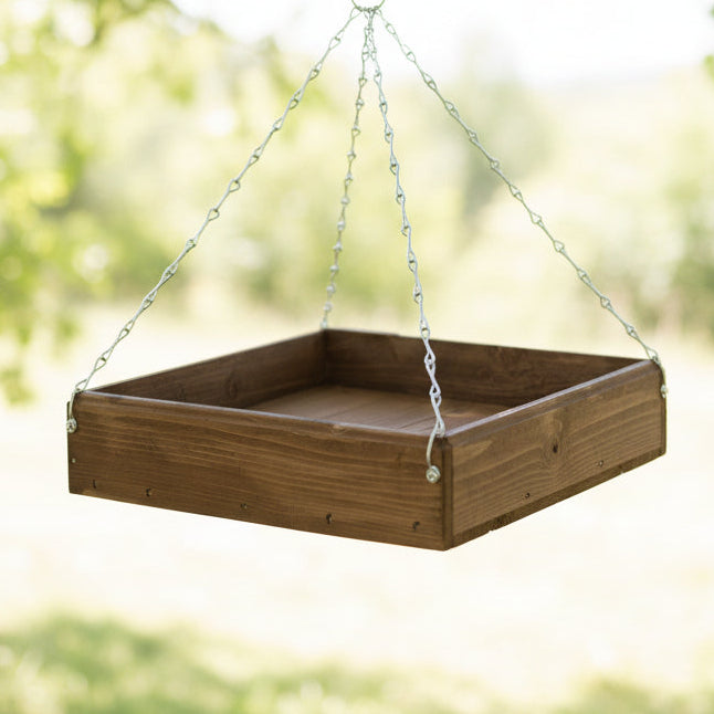 Handmade Hanging Bird Feeding Tray (45cm x 45cm)