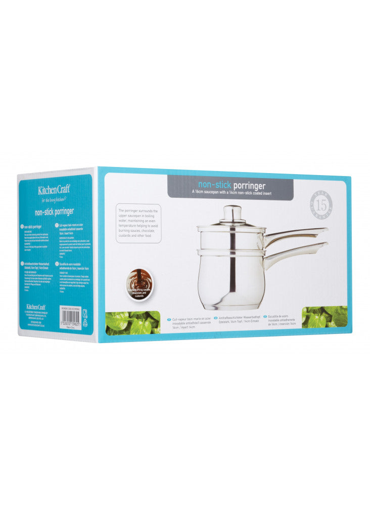 KitchenCraft Stainless Steel Porringer