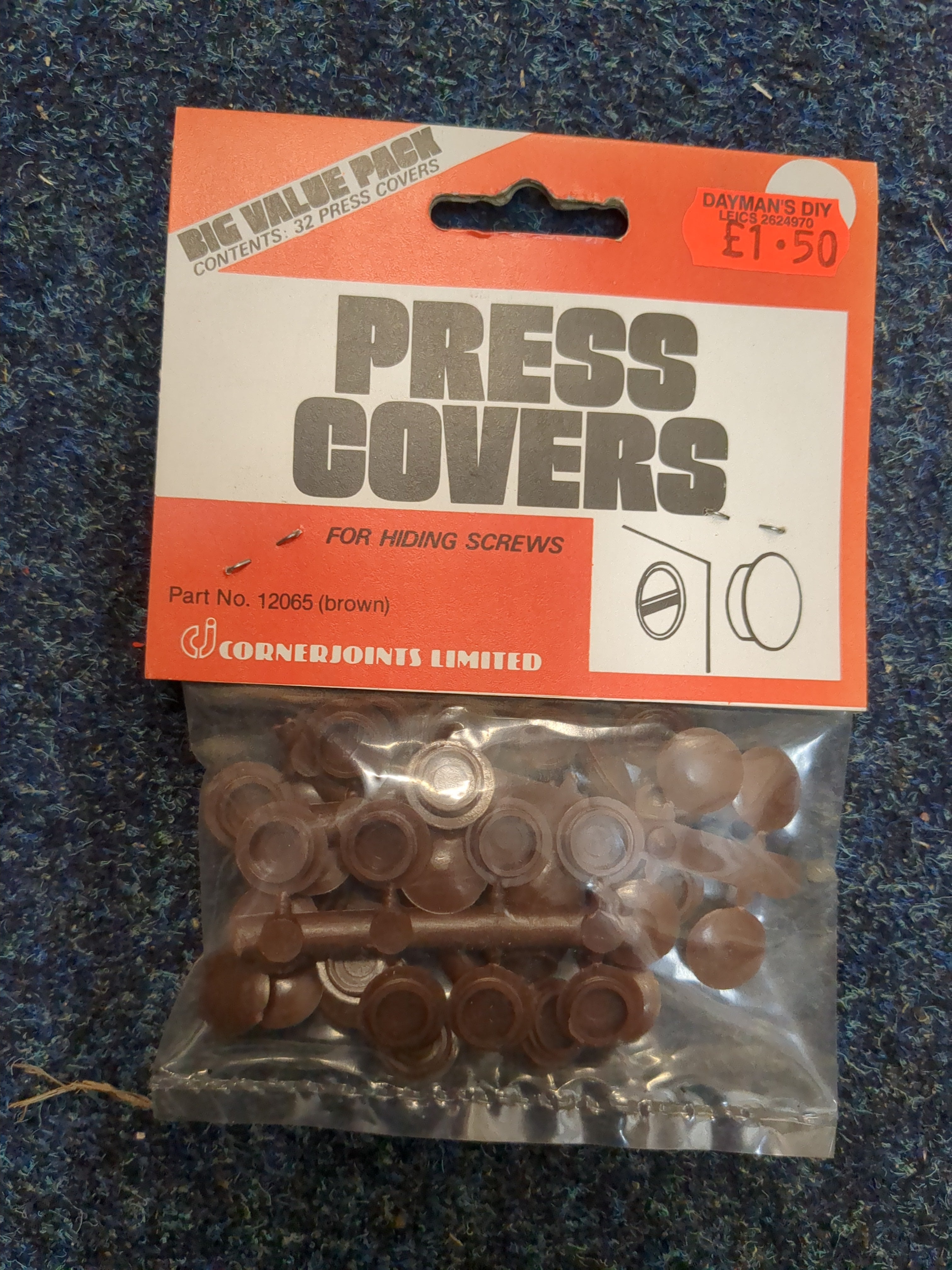 Brown Press Covers 32 Pack