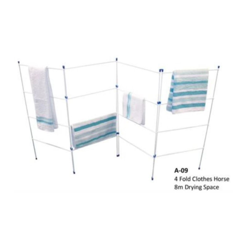 4 Fold Clothes Airer