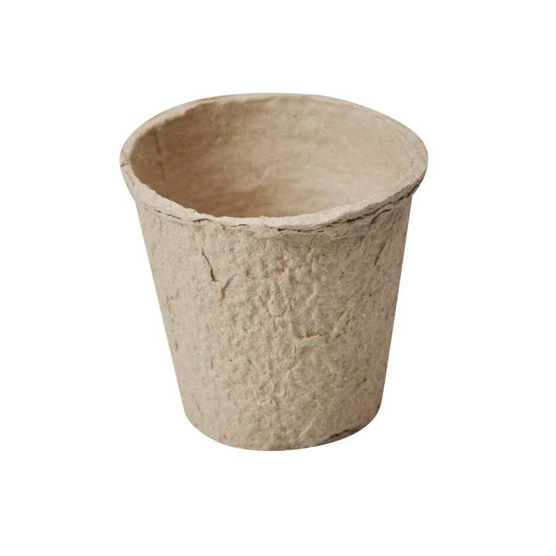 Kingfisher 8cm (3in) Round Biodegradable Peat Pots - 36 Pack