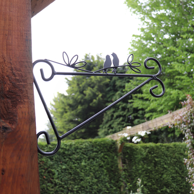 Decorative Hanging Basket Bracket 30cm (12in) (HBB12D)