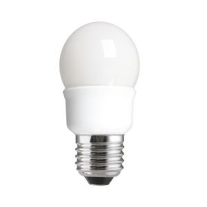 GE Lighting Energy Saving Opaque Bulb 7w = 31w ES (Screw Cap)