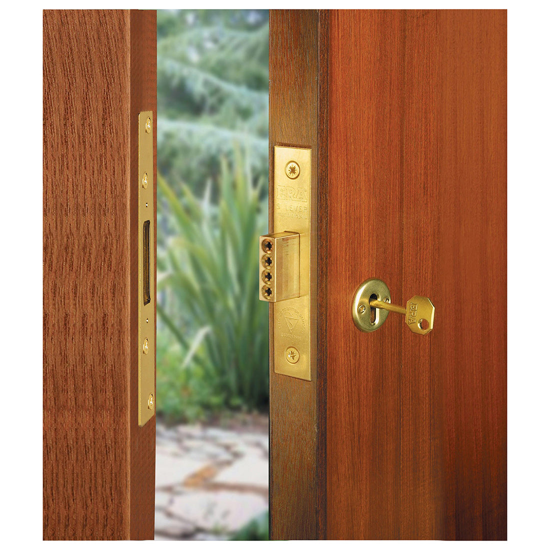 ERA Fortress 5 Lever Mortice Deadlock 64mm (2.5") - Chrome