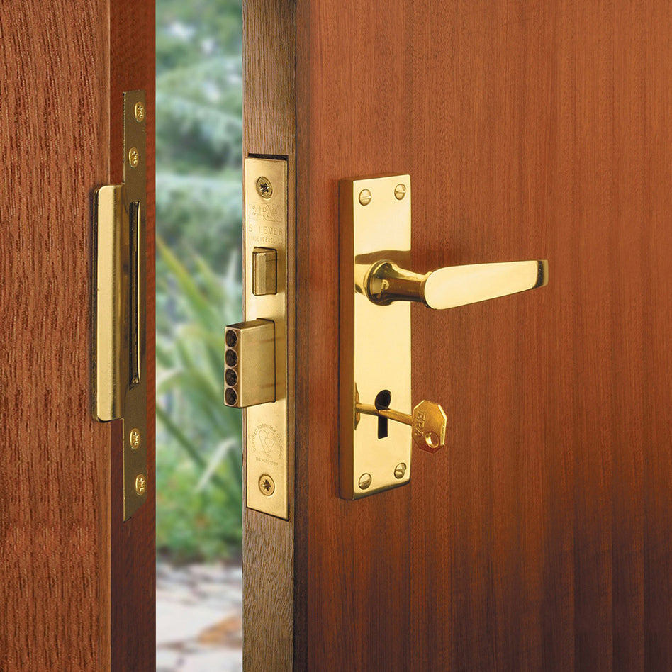 ERA Fortress 5 Lever Mortice 3" (76mm) Sashlock Satin Finish 362-51