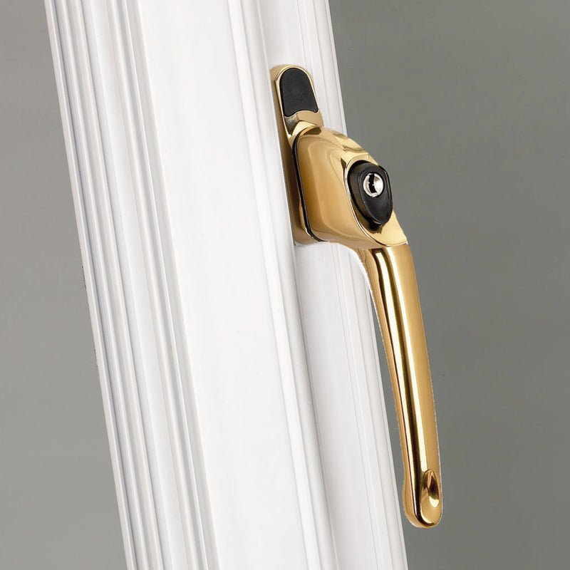 ERA Gold Maxim Inline Locking Window Handle 3222-75-2