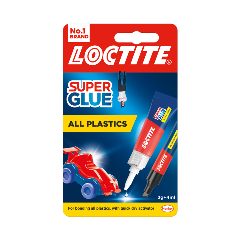 Loctite All Plastics Super Glue - 2g + 4ml