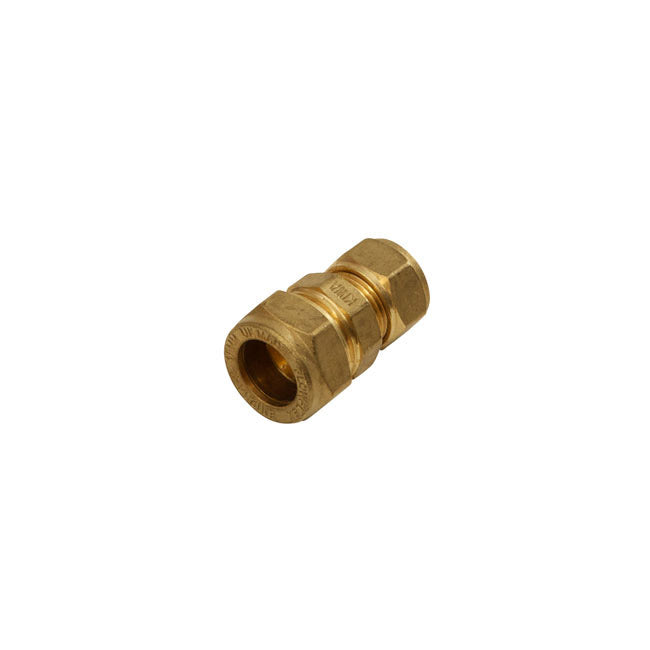 Brass Compression Coupling - 15 mm