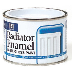 151 Coatings - Radiator Enamel - White Gloss Paint - 180 ml