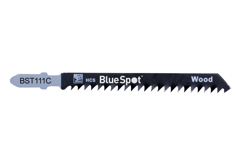 BlueSpot Wood/Plastics Cutting Jigsaw Blades 50mm Diameter Teeth Spacing 3mm (19006)
