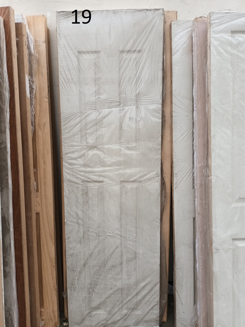 JB Kind Edwardian 4 Panel White Primed 2040 x 625 (80 1/2" x 24 1/2") (LOCAL PICKUP / DELIVERY ONLY)