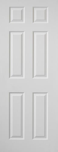 JB Kind Colonist 6 Panel White Primed FD30 Fire Door 1981 x 838 x 44mm (78" x 33") (LOCAL PICKUP / DELIVERY ONLY)