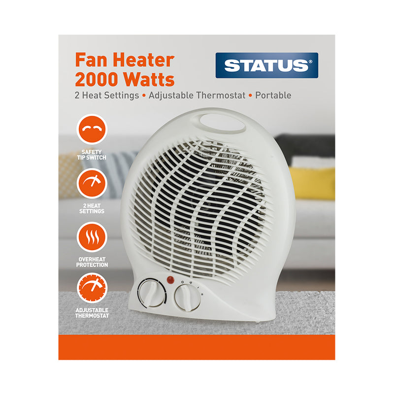 Status - Fan Heater - 2000 Watts