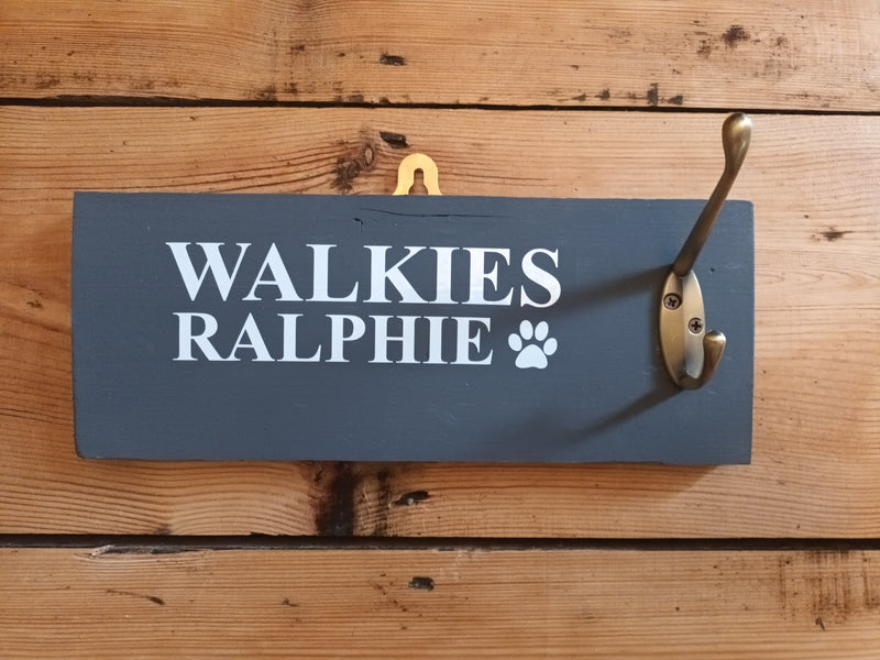 Handmade Personalised 'WALKIES' Signs