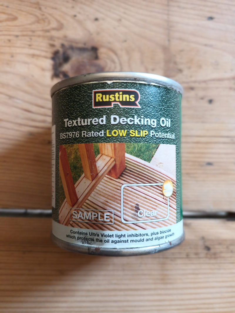 Rustins Textured Decking Oil Sample