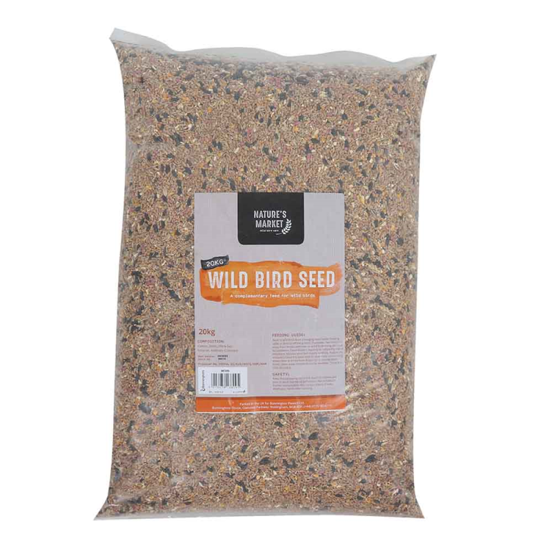 Nature's Market Wild Bird Seed - 1kg, 1.8kg, 3.6kg, 12.75kg & 20kg