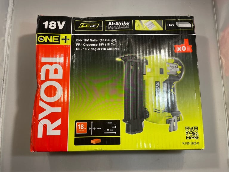 Ryobi R18N18G-0 ONE+ 18G AirStrike Nailer (Body Only)