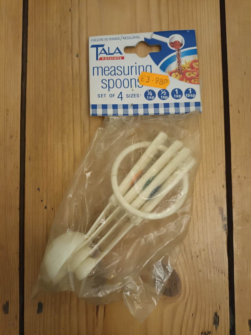 Tala Measuring Spoons - Set of 4, 1/4, 1/2, 1 tsp, 1 tbsp