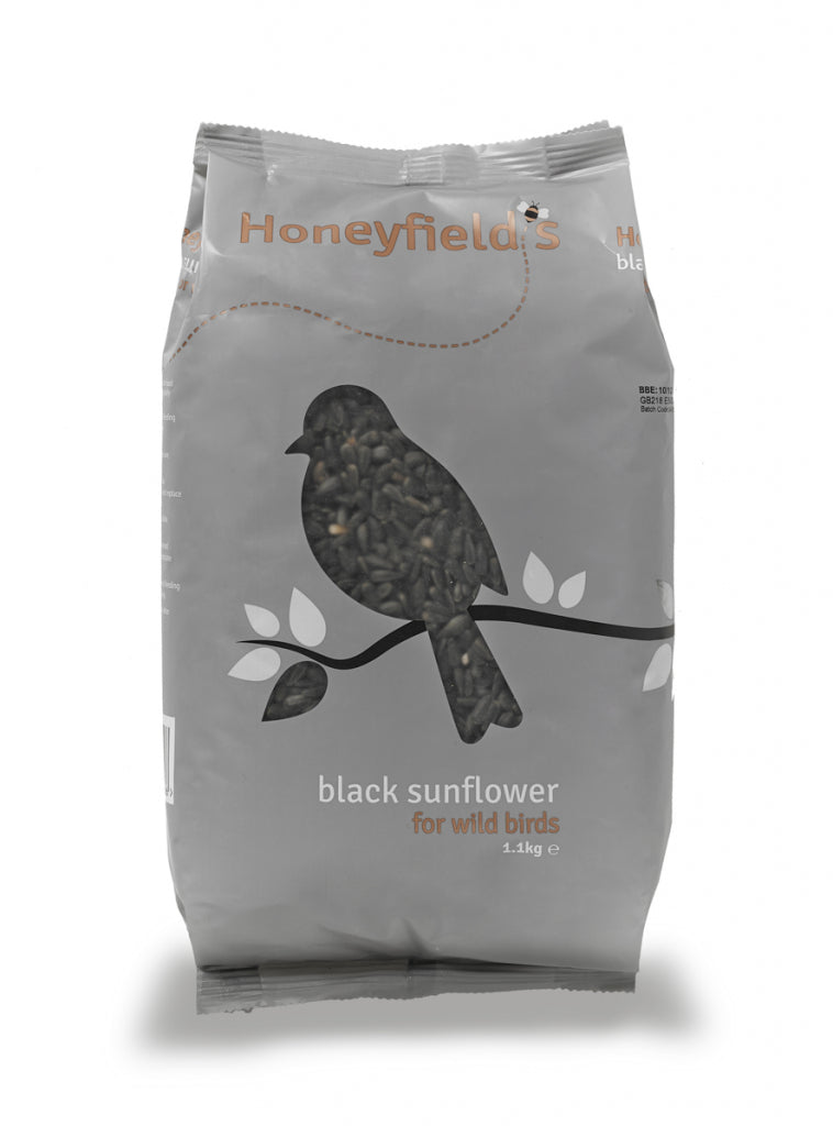 Honeyfield's Black Sunflower Seed - 1.1kg