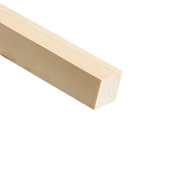 (W) 21mm x (D) 21mm - 1 inch x 1 inch - Pine Stripwood - Planed Timber TM624 (LOCAL PICKUP / DELIVERY ONLY)