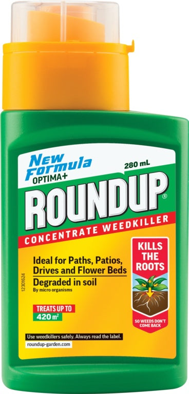 Round Up Optima + Concentrate Total Weedkiller 280ml