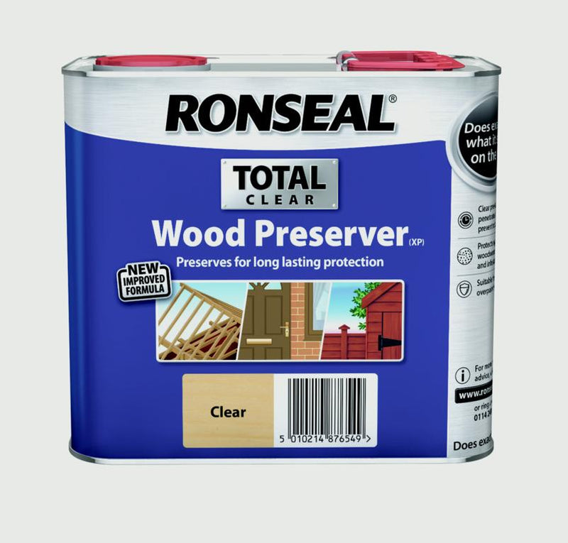 Ronseal Clear Wood Preserver 2.5L
