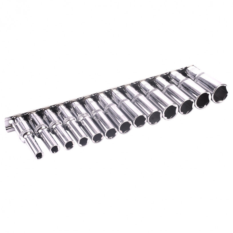 Bluespot Deep Socket Set 3/8in -13 piece (6mm - 19mm) (01542)