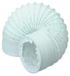 Polypipe Round Flexi PVC Hose - 100mm - 1m