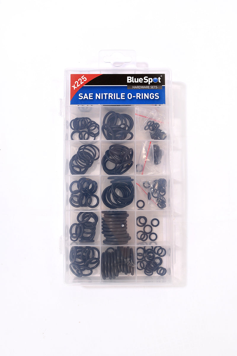 BlueSpot - Assorted Sae (Imperial) Nitrile O-Rings - x225