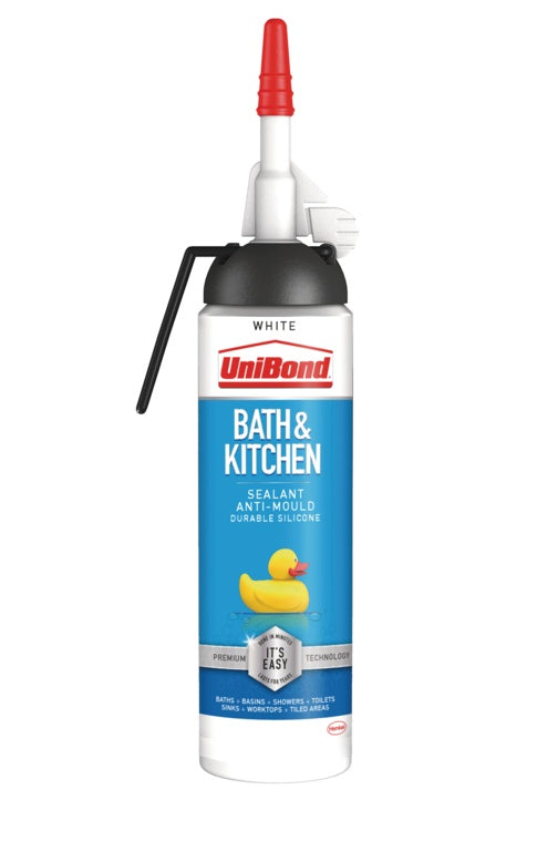UniBond Bath & Kitchen Sealant Anti Mould- White