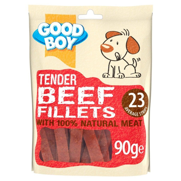 Good Boy Tender Beef Fillets Dog Treats