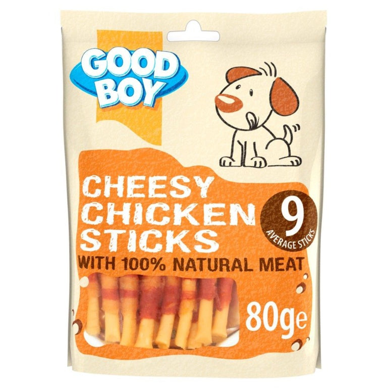 Good Boy Cheesy Chicken Sticks Dog Treats