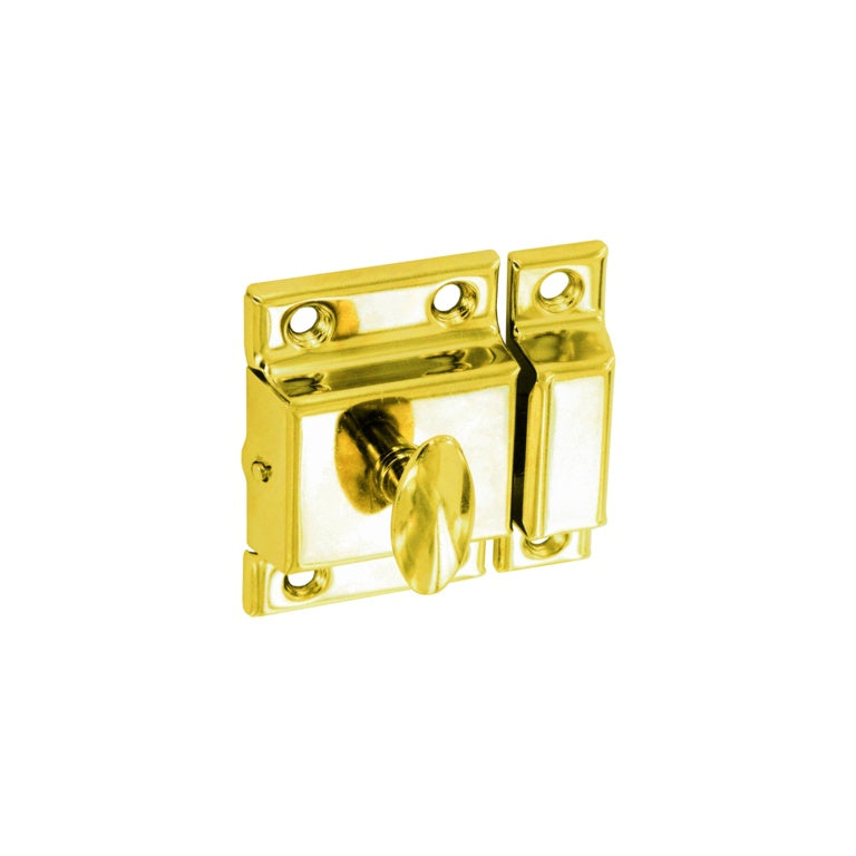 Securit 50mm (2") Brass Cupboard Turn (S5454)