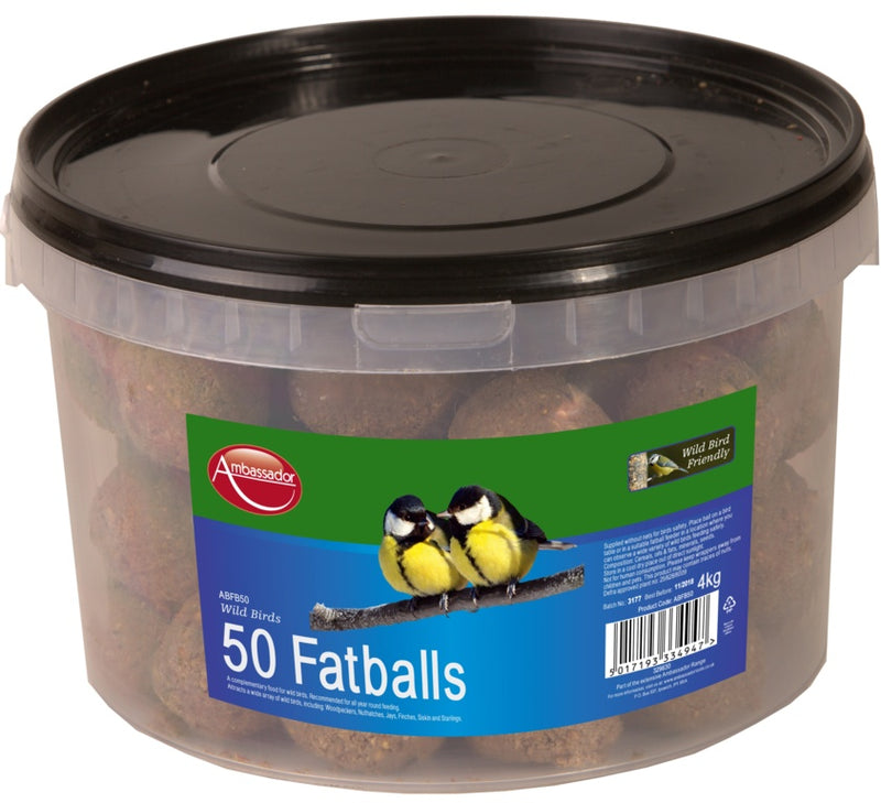 Ambassador - Wild Bird Foods 50 Fat balls