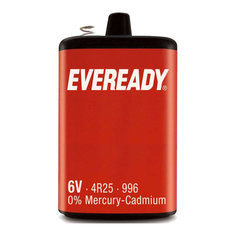 Eveready 6V 4R25 996 Battery