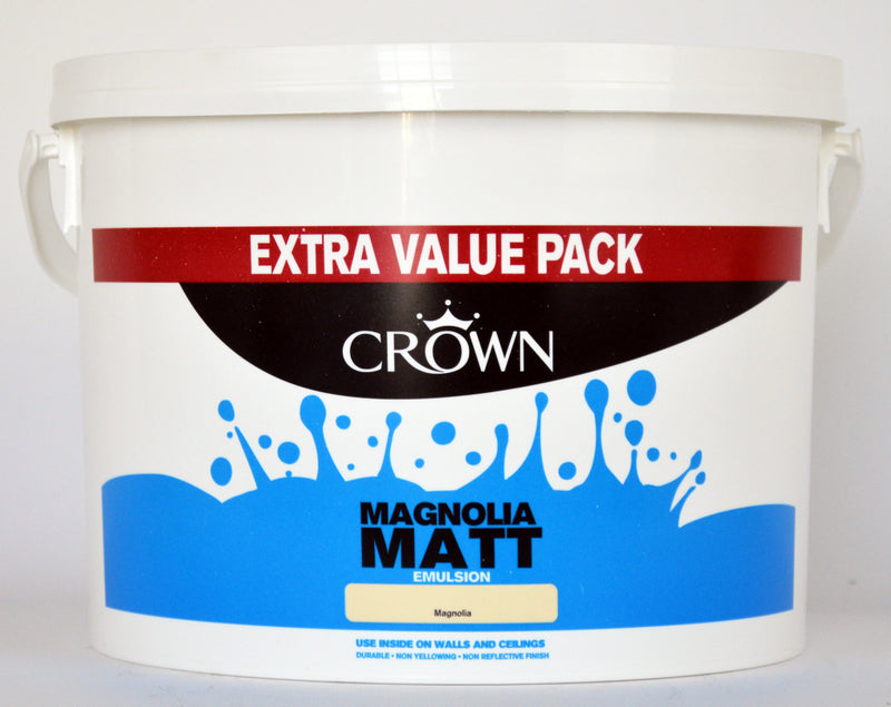 Crown - Magnolia Emulsion Paint - 7.5 litres