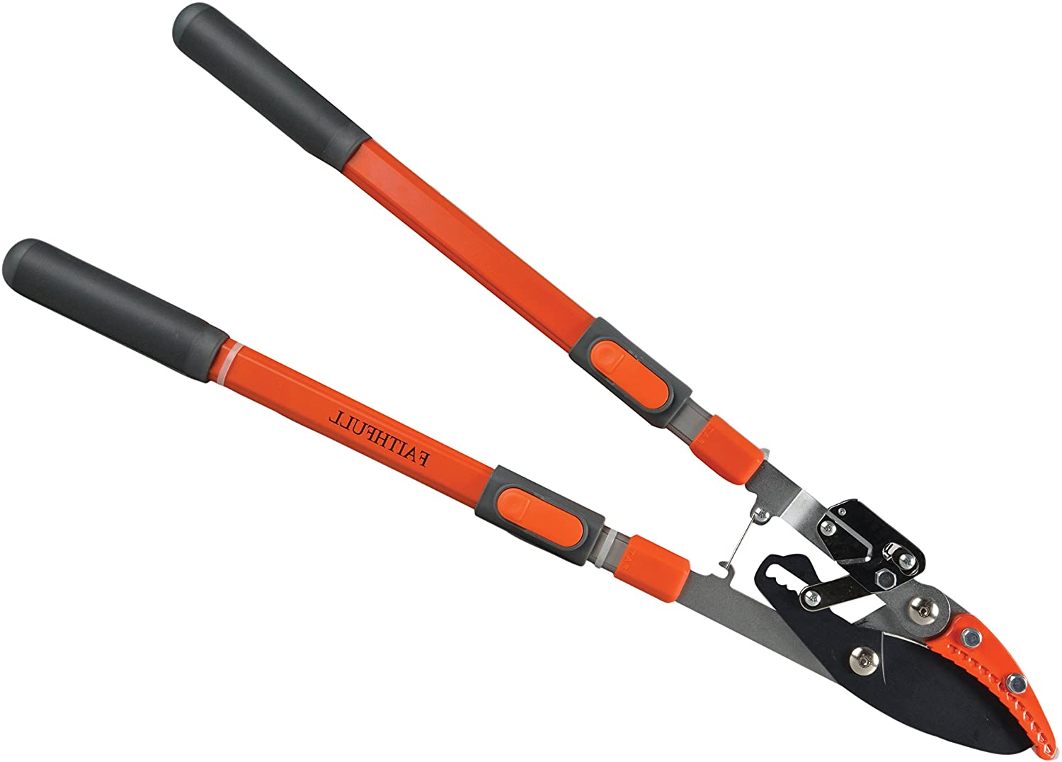 Faithfull Quality Tools 700 - 1000mm Samurai Anvil Curved Blade Ratcheting Lopper
