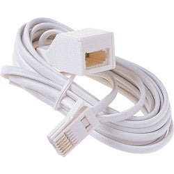 UK Telephone line extension cable - 3 m & 10 m