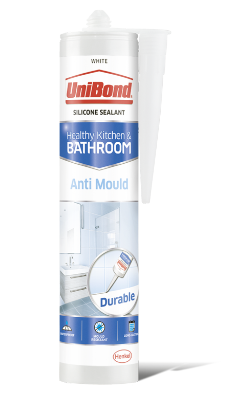 UniBond Anti-Mould Bathroom & Kitchen Sealant - White